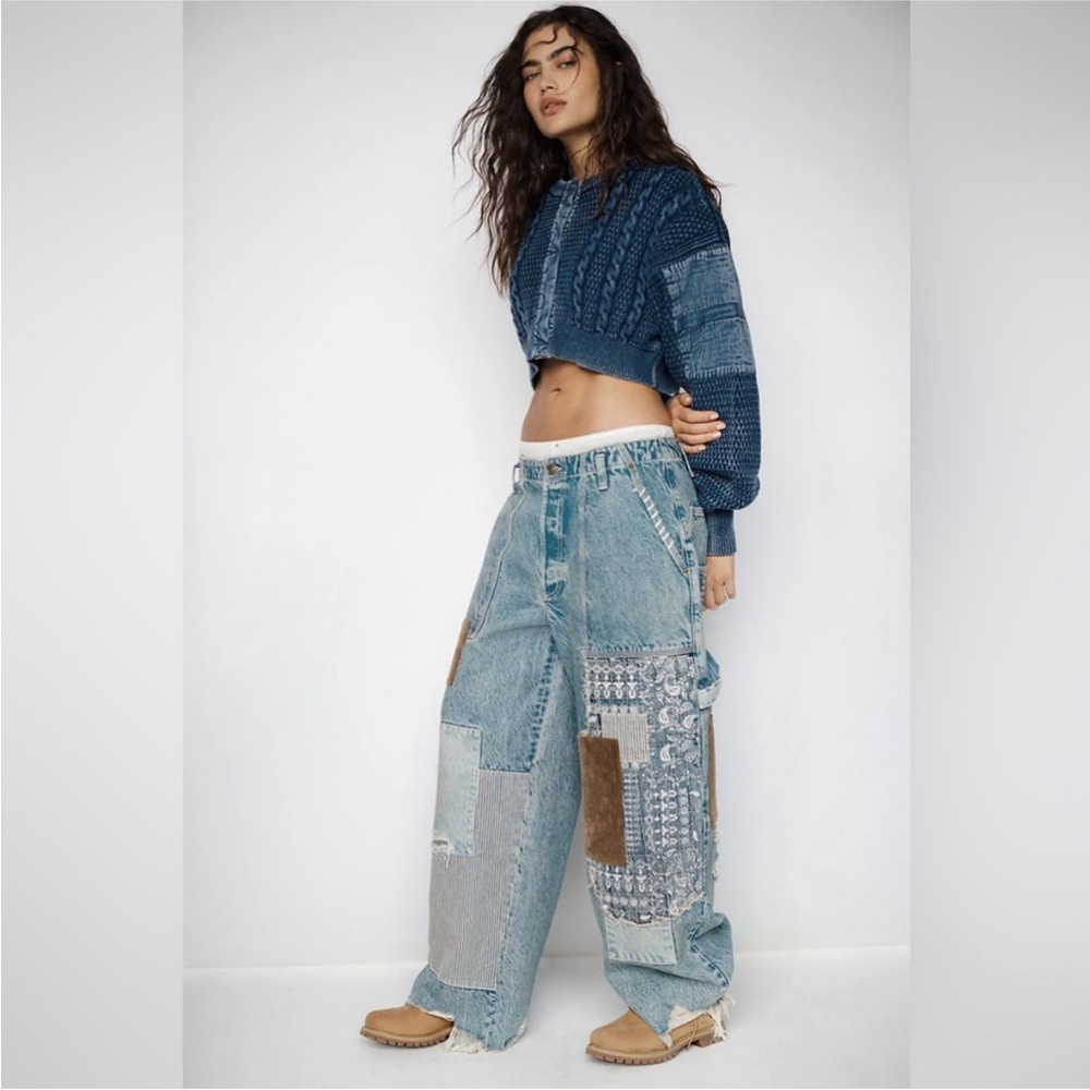 We The Free Popular Demand Patched Jeans - Picture 7 of 8
